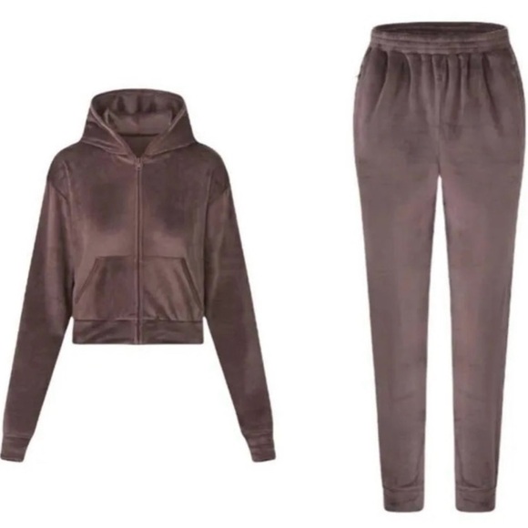 Skim’s velour tracksuit set